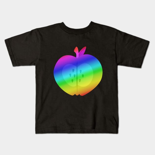 MLP - Cutie Mark Rainbow Special - Big Mac Kids T-Shirt by ariados4711